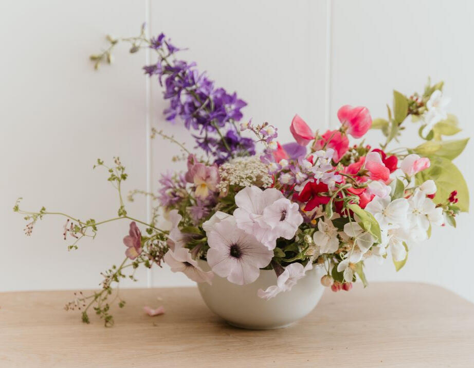 Whimsy Botanical Collective table arrangement